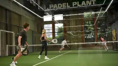 Full panorama padel court in USA