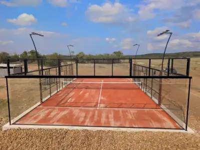 Panorama Forte padel court full view