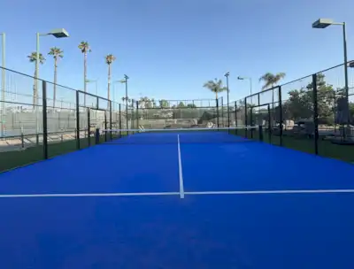 Panorama padel court by Padel Box