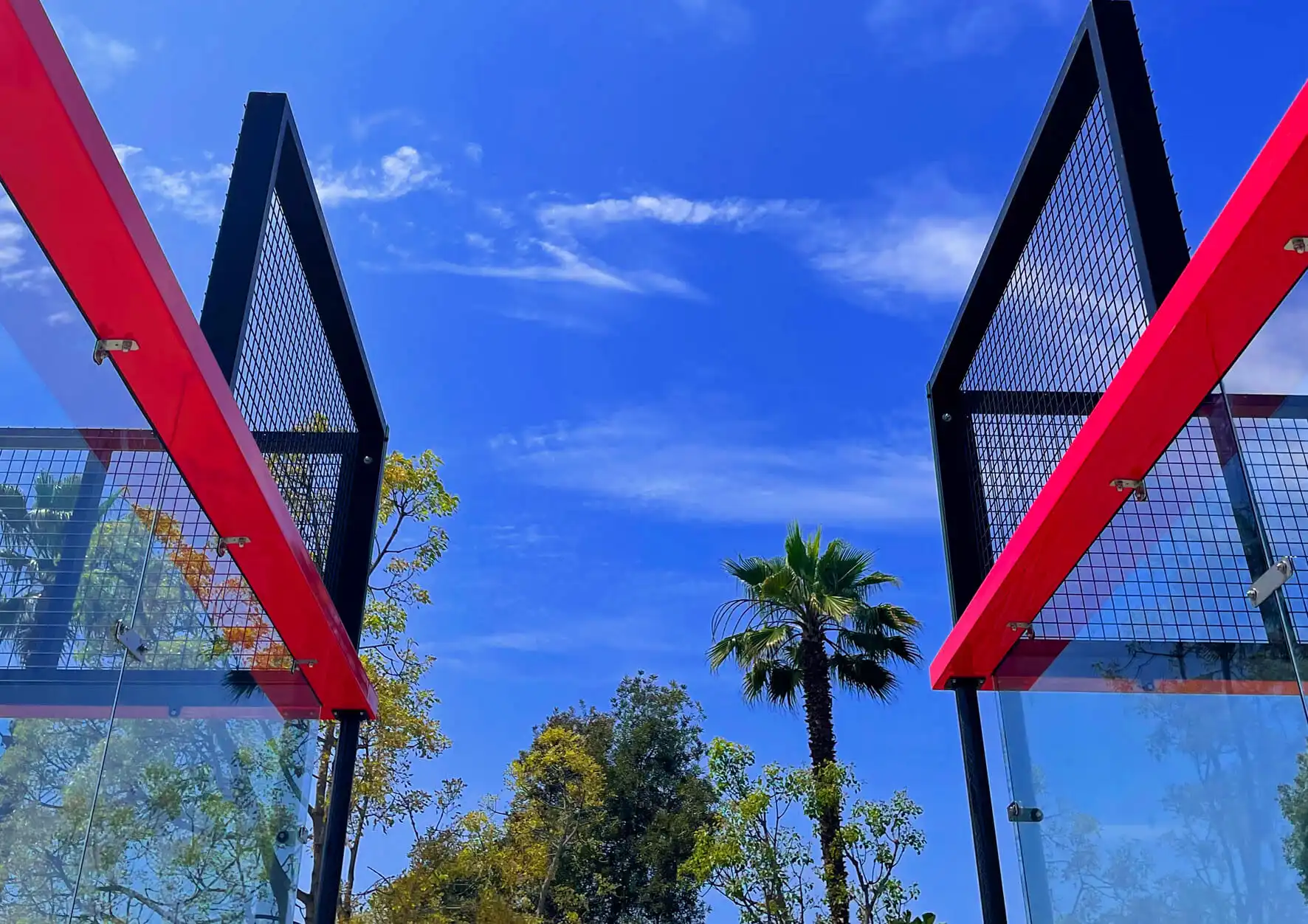 Padel courts installation